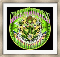 Green Goddess Delights Fine Art Print