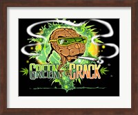 Green Crack Fine Art Print