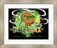 Green Crack Fine Art Print