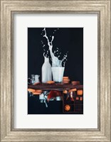 Upside And Down Again (With Milk) Fine Art Print