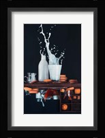 Upside And Down Again (With Milk) Fine Art Print