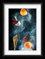 Kitchen Mess: Cinnamon Cupcake Fine Art Print