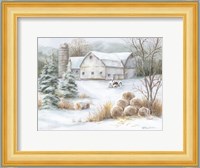 Winter Hay Fine Art Print