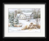 Winter Hay Fine Art Print
