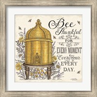 Bee Thankful for Every Moment Fine Art Print