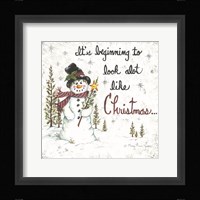 Beginning to Look Like Christmas Fine Art Print