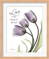 Love Purple Fine Art Print