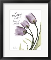 Love Purple Fine Art Print
