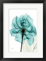 Teal Spirit Rose Fine Art Print