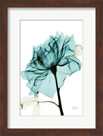 Teal Spirit Rose 2 Fine Art Print