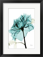 Teal Spirit Rose 2 Fine Art Print