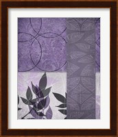 Vibrant Purple Leaf 1 Fine Art Print