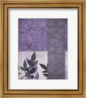 Vibrant Purple Leaf 1 Fine Art Print