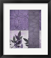 Vibrant Purple Leaf 1 Fine Art Print