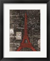 Paris Red Fine Art Print
