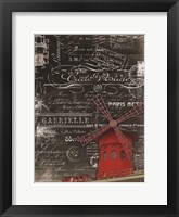 Vintage Paris 2 Fine Art Print