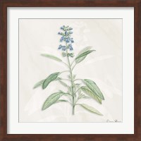 Blue Botanical 1 Fine Art Print