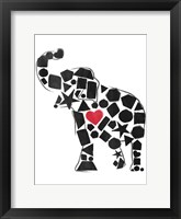 Elephant Shapes Fine Art Print