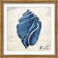 Inspirational Shell Blues Fine Art Print