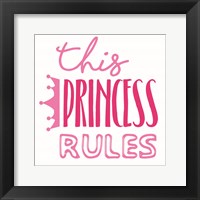 Princess Rules Fine Art Print