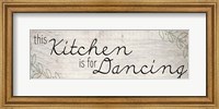 This Kitchen Is For Dancing Fine Art Print
