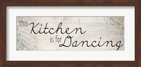This Kitchen Is For Dancing Fine Art Print