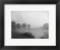 Misty Lake Day Fine Art Print