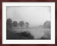 Misty Lake Day Fine Art Print