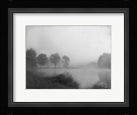 Misty Lake Day Fine Art Print