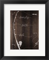 Family Faith Fish Fine Art Print