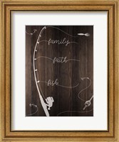 Family Faith Fish Fine Art Print