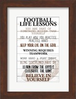 Football Life Fine Art Print