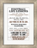 Football Life Fine Art Print