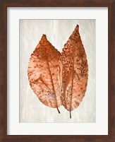 Copper Leaves 2 Fine Art Print