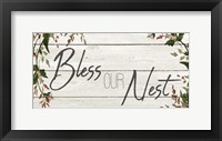 Bless Our Nest Panel Fine Art Print
