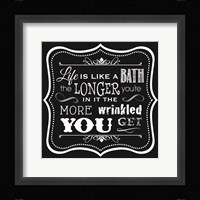 Bath Chalk 07 Fine Art Print