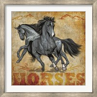 Horses 01 Fine Art Print