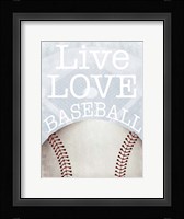 Baseball Love Fine Art Print