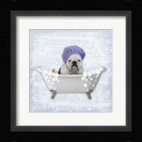 Bath Time Bubbles 1 Framed Print
