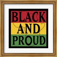 Black And Proud 1 Fine Art Print