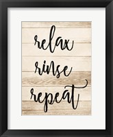 Relax Rinse Repeat Fine Art Print