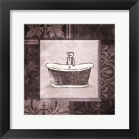 Purple Bath Fine Art Print