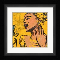 Lady Blues Fine Art Print
