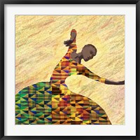 Kente Dancer 1 Fine Art Print