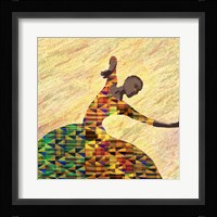 Kente Dancer 1 Fine Art Print