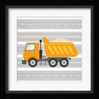 On the Road 3 Framed Print