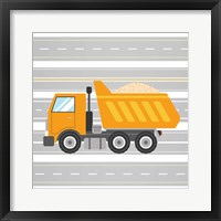 On the Road 3 Framed Print