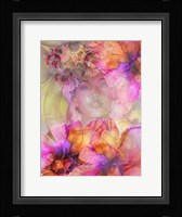Girl In Flowers Fine Art Print