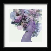 Flower Girl With Heart 1 V3 Fine Art Print