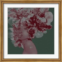 Flower Girl With Heart 1 V2 Fine Art Print